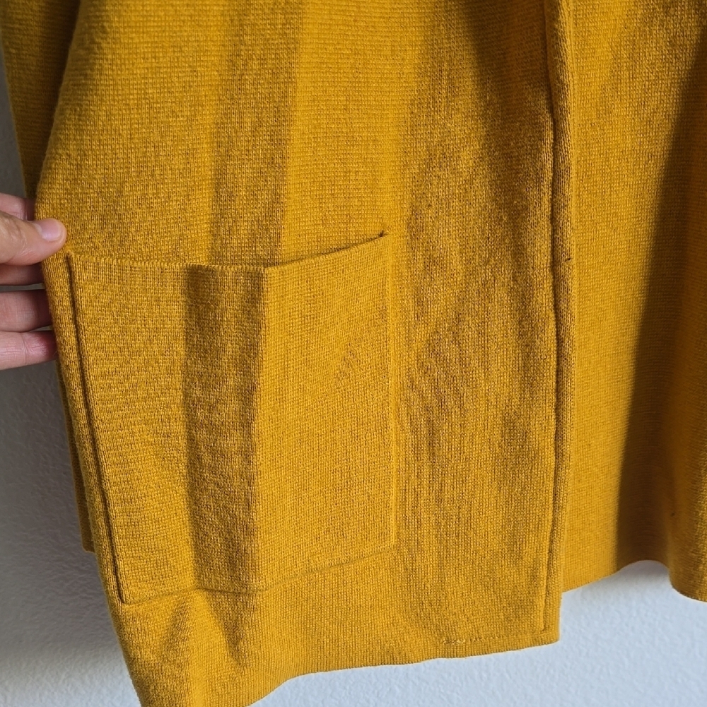 Magaschoni Mustard Knit Top - Picture 5 of 7
